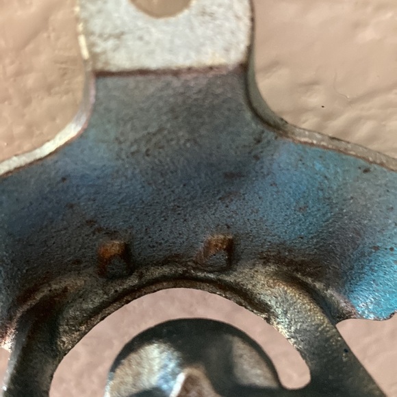 Original Starr X Coca Cola Germany Bottle Opener Wall Mount Circa 1920s Vintage - Picture 7 of 7